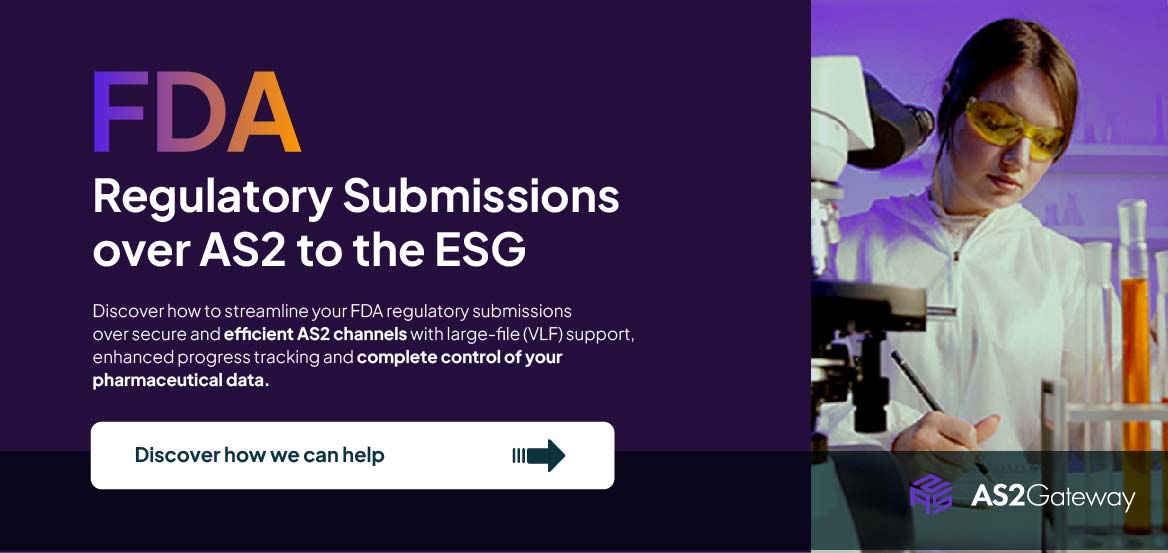 FDA ESG Submissions by AS2 Gateway