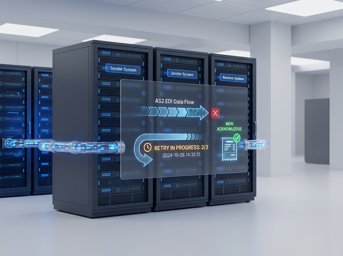 AS2 EDI Message Retries: Ensuring Reliable B2B Transfers