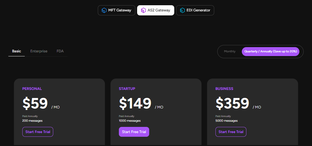 AS2 standalone software 60-day free trial features