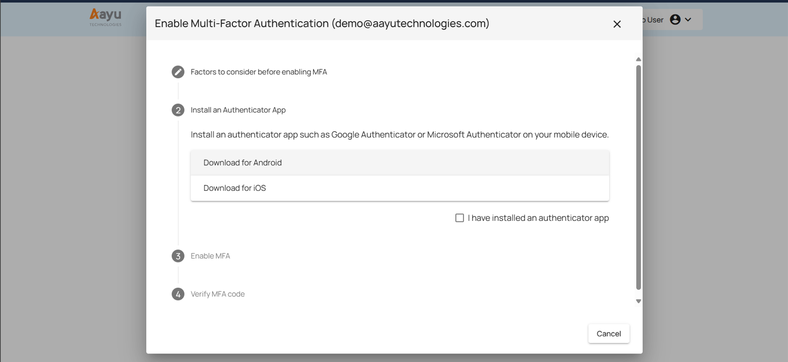 Enable MFA-step-2