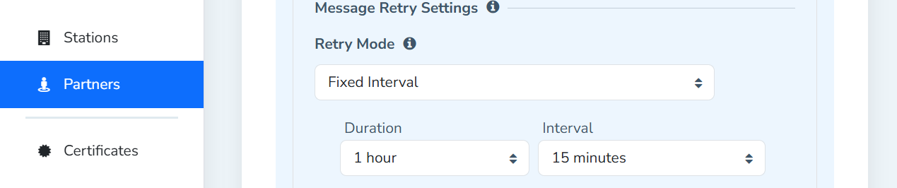 Automatic Message Retries at Fixed Intervals Via Webapp