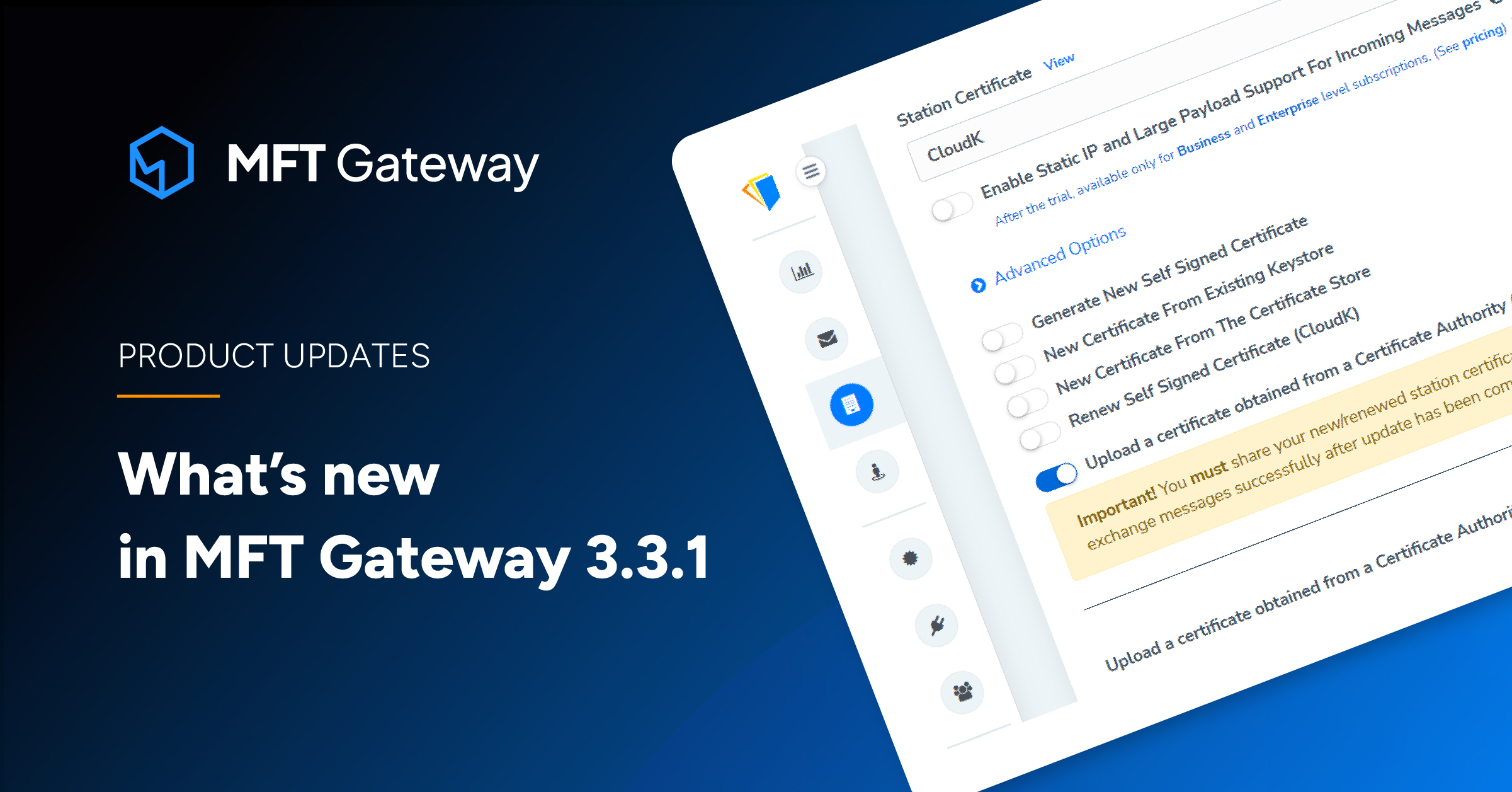 Product Update