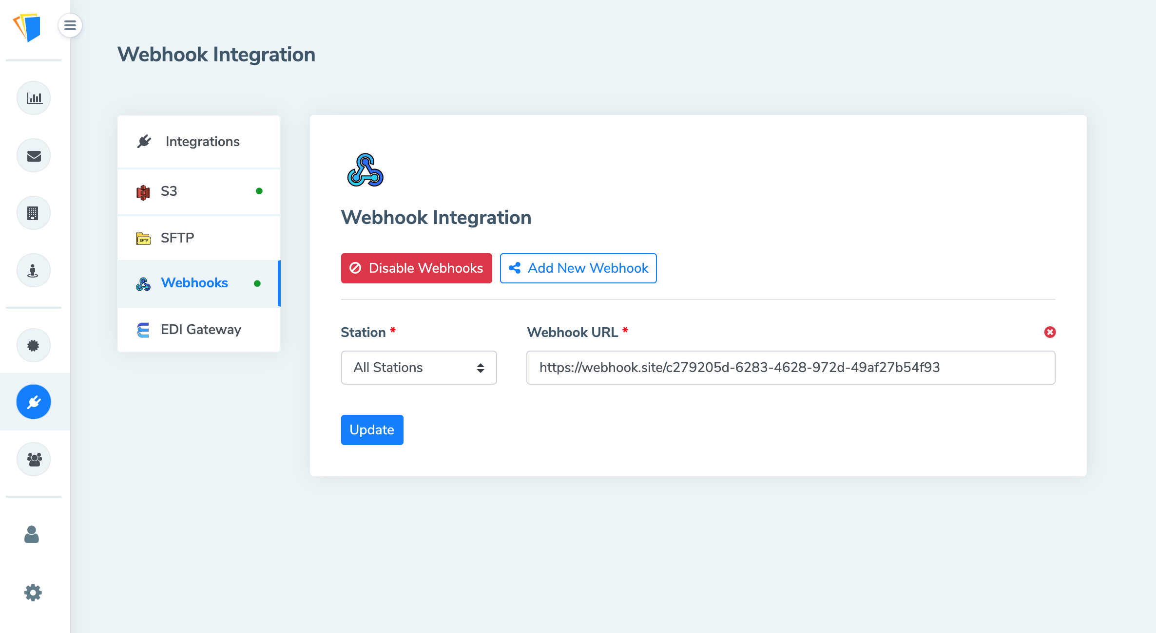 Webhook Integration