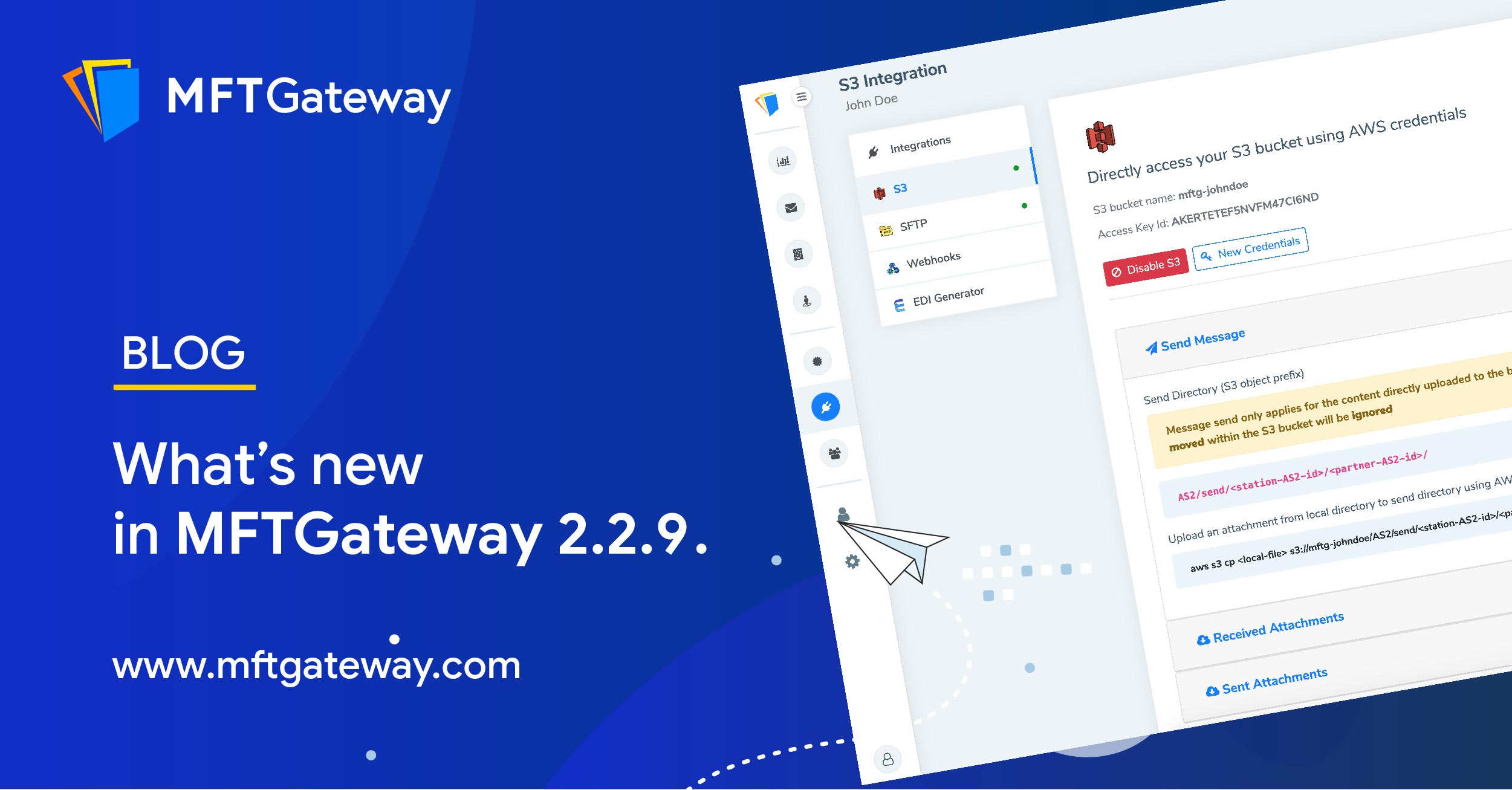MFT Gateway 2.2.9 Release
