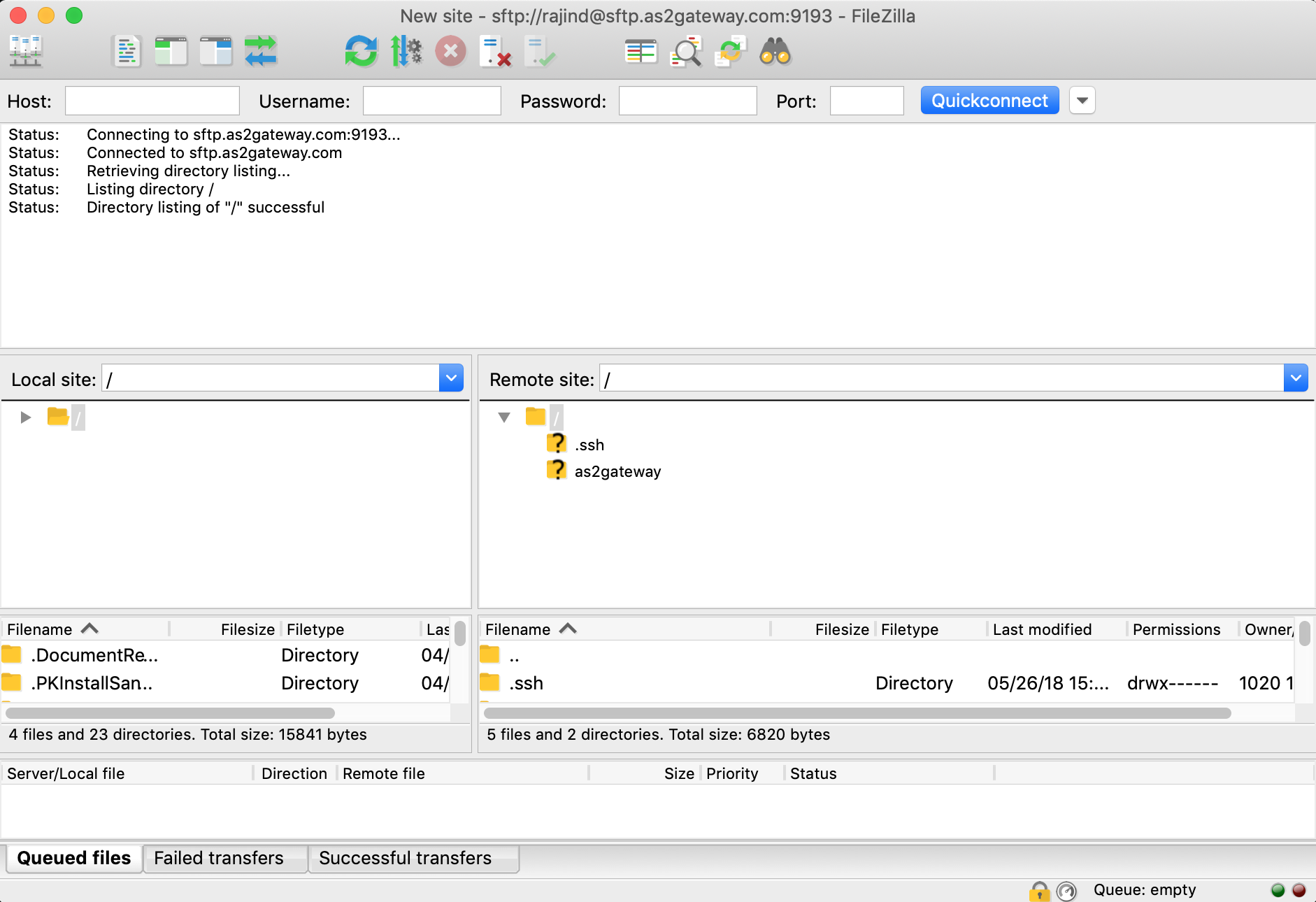 FileZilla Client