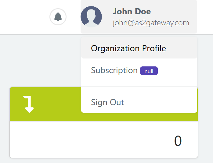 Subscription Page