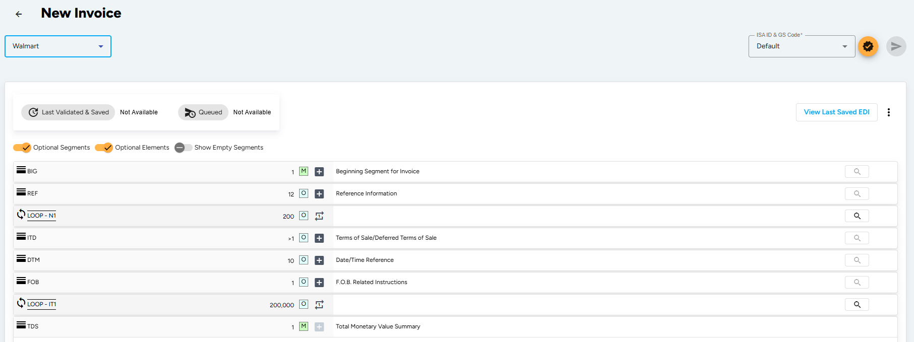 Create Invoice Create Invoice