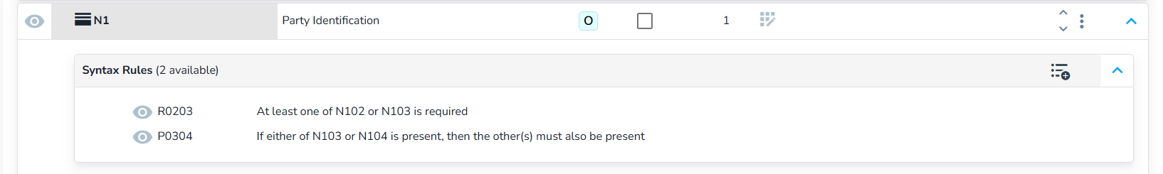 Syntax Rules