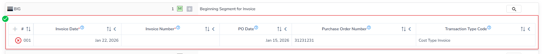 Top Level Segment Error