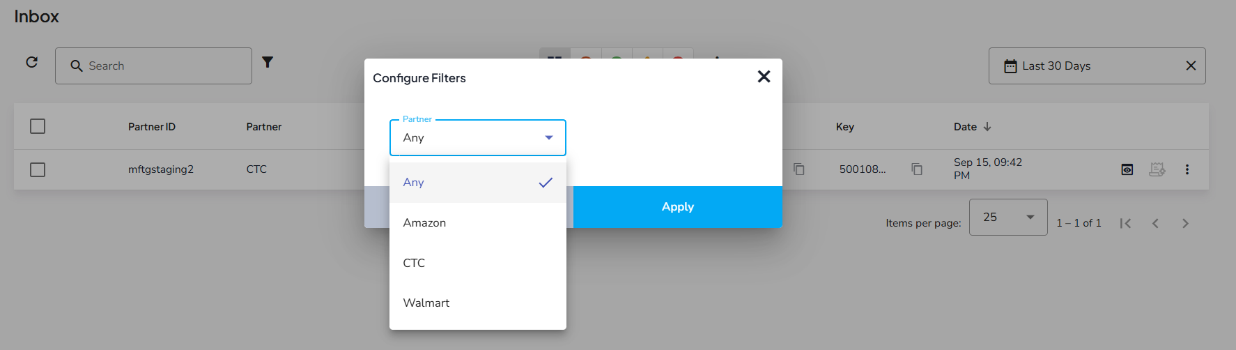 Inbox-filter-by-partner