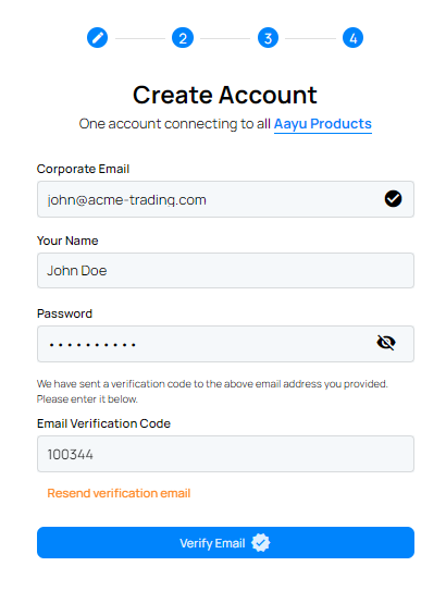 Email Verification