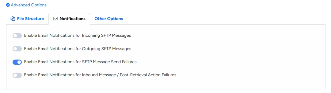 Client mode notifications