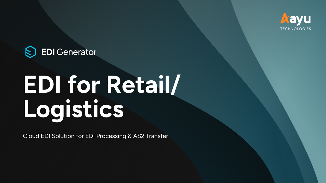 EDI Generator EDI Solutions For Retail And Logistics